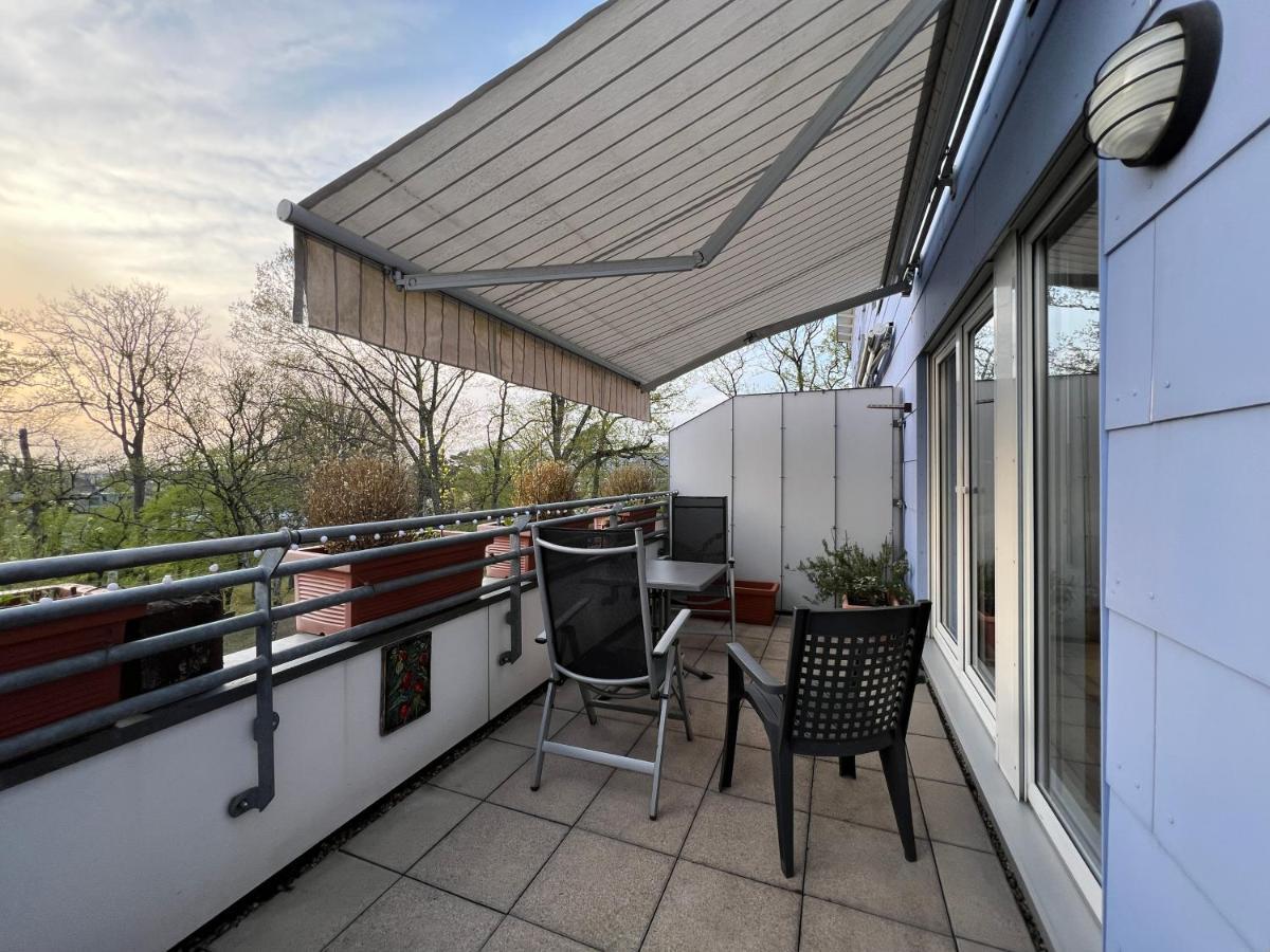 Maisonette Penthouse Fuer 8 Personen By Rabe - Free Netflix & Kostenloser Parkplatz & Grosse Terrasse Karlsruhe Exterior foto